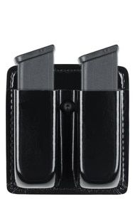 Open top double magazine pouch for Glock 20 magazines with STX black finish.